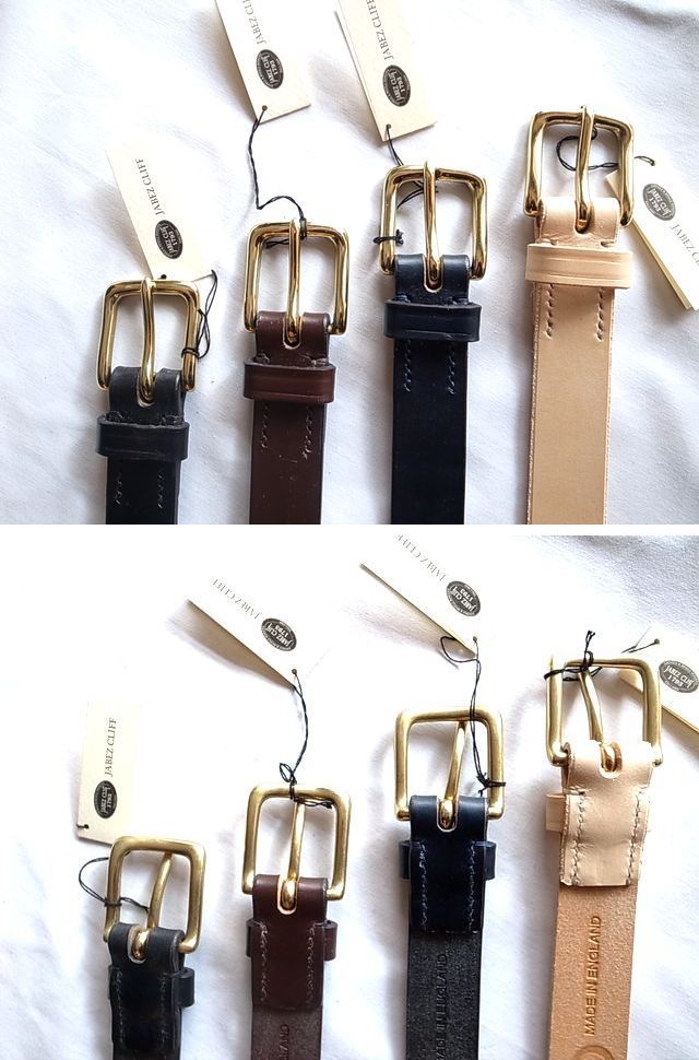 Jabez Cliff】 Stirrup Belt 28mm 36 JABEZ CLIFF NEW COLOR