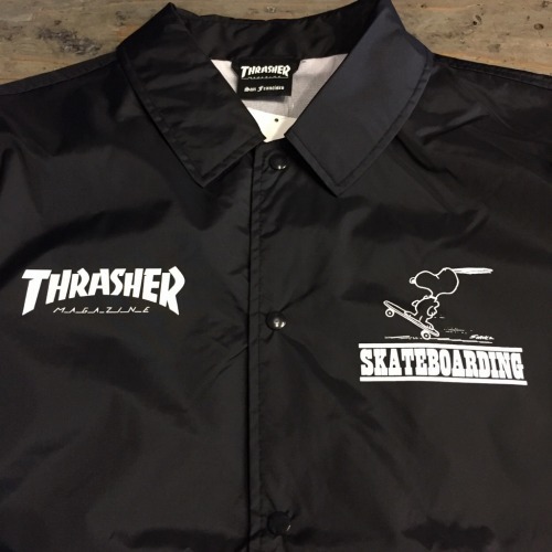 \"THRASHER/スラッシャー\"　コーチジャケット　スヌーピー_f0363775_16545539.jpg