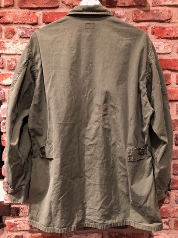 1960s \" U.S ARMY \" 100% cotton POPLIN - JUNGLE FATIGUE ２ND - JACKET ._d0172088_21473338.jpg