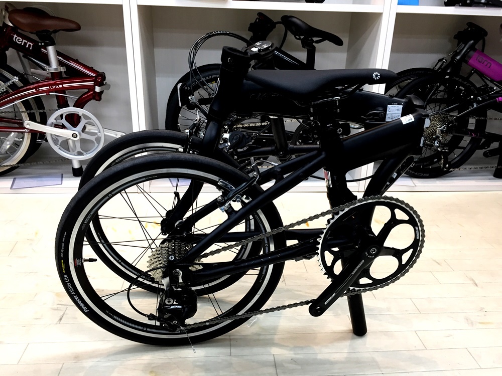 DAHON Mu SLX マットブラック カスタム多数 折りたたみ自転車 黒 DAHON Mu SLX マットブラック カスタム多数 折りたたみ自転車 黒