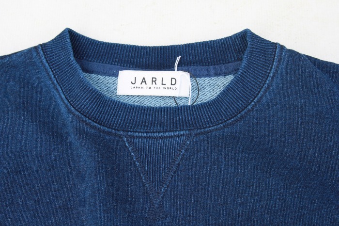 ■静岡藍染めポケット クルーネックスウェット -JD181-6106- / JARLD _b0139233_12211679.jpg
