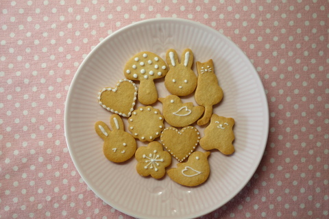 シンプルアイシングクッキー こはるびより