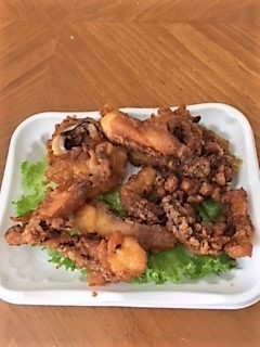 十勝おはぎとエビフライカレー今週の日本食_e0350971_07282500.jpg