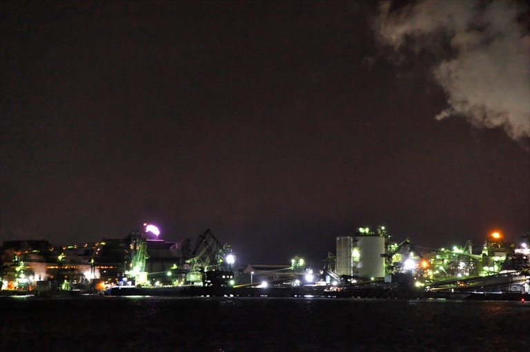 周南市親水公園からの夜景_b0361173_16464691.jpg