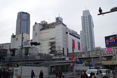 2月26日(月)の109前交差点_b0056983_16363558.jpg