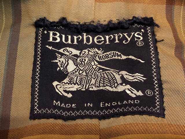 \"BURBERRYS\"Coat!!(大阪アメ村店)_c0078587_0464676.jpg