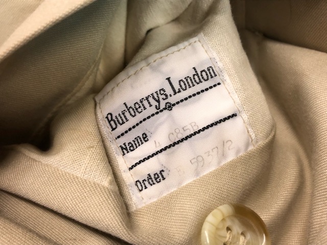 \"BURBERRYS\"Coat!!(大阪アメ村店)_c0078587_0524319.jpg