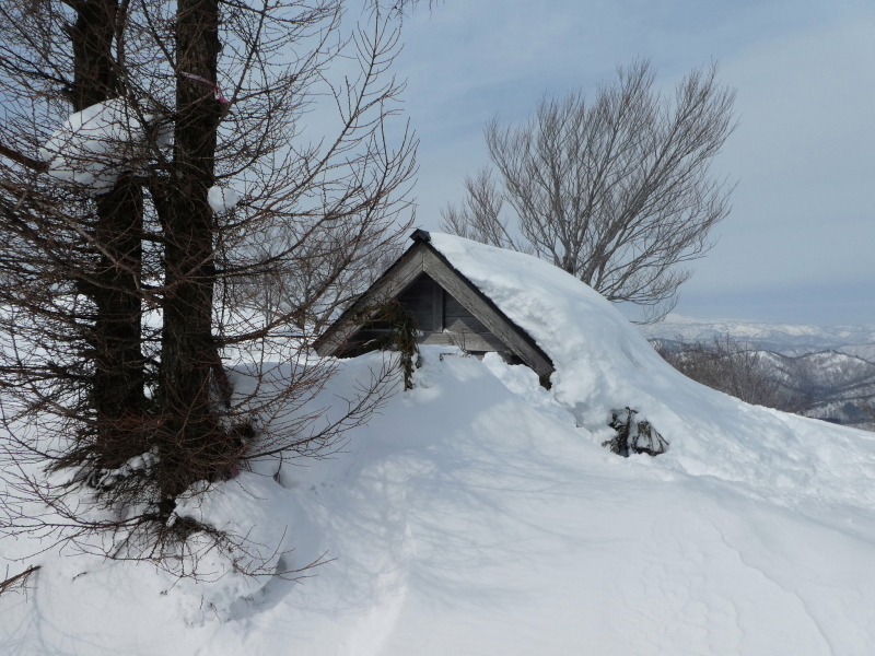 雪山登山　猪臥山 (1,518.8M)   下山 編_d0170615_19012799.jpg