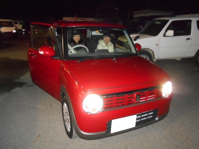 祝☆納車 新車 ラパン お買い上げありがとうございました(*´▽`*)_c0213517_15042568.jpg