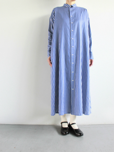 R&D.M.Co-　STRIPE LONG SHIRT (LADIES ONLY)_b0139281_17171428.jpg