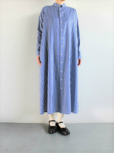 R&D.M.Co-　STRIPE LONG SHIRT (LADIES ONLY)_b0139281_17182482.jpg