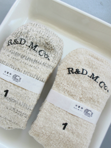 R&D.M.Co-　ガラ紡 ORGANIC SOCKS_b0139281_17442438.jpg