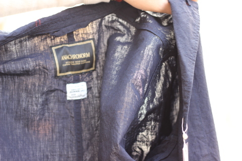 ANACHRONORM \"INDIGO WORK LAPEL JK\" ANA348 ご紹介_f0191324_07323119.jpg