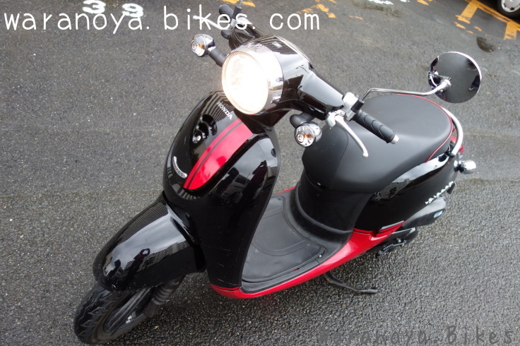 原付スクーター、ホンダ・ジョルノ AF70のタイヤ交換&メンテナンスに