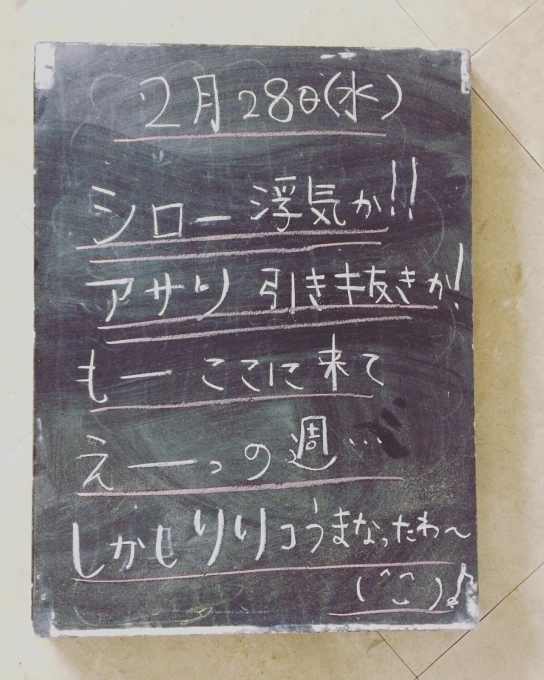春だ!薄着の季節だ!_f0152875_09092580.jpg
