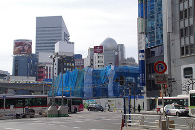 2月28日(水)の109前交差点_b0056983_15355524.jpg