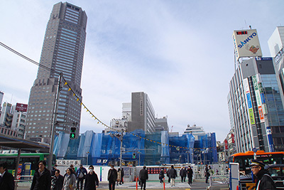 2月28日(水)の109前交差点_b0056983_15355581.jpg