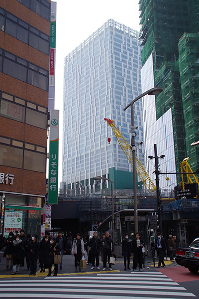 2月28日(水)の109前交差点_b0056983_15373618.jpg