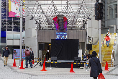 2月28日(水)の109前交差点_b0056983_15375259.jpg