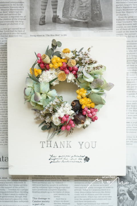 #紫陽花リース_a0136507_21271291.jpg