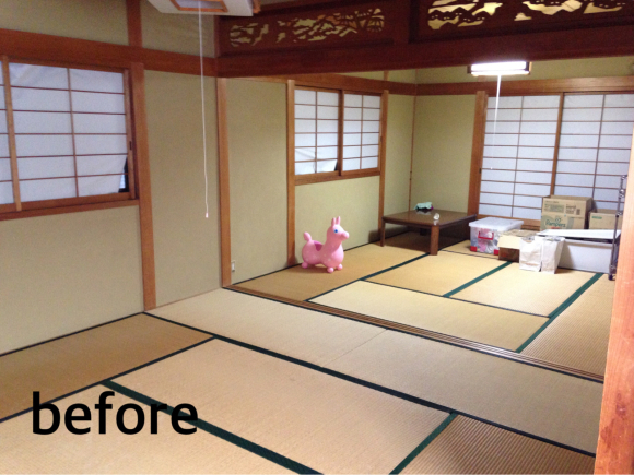 昭和の和室 のプレイルーム ビフォーアフター Old House New Life