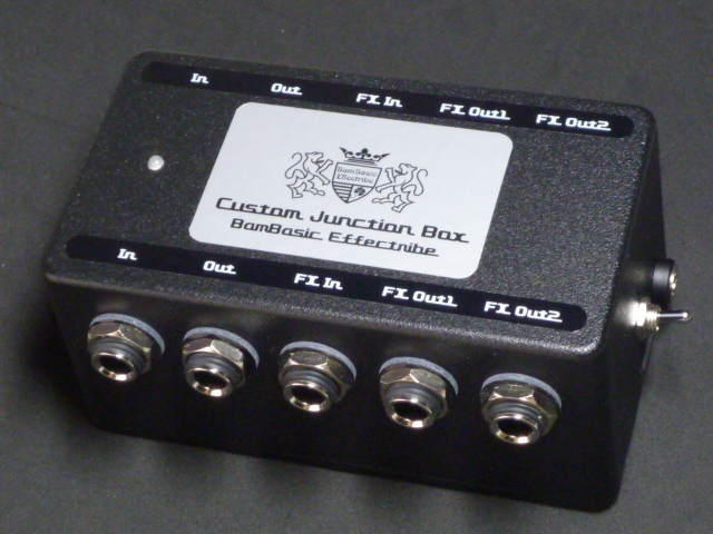 BamBasic Effectsole CUSTOM ジャンクションボックス BamBasic：Custom Junction Box #20110921 : BamBasic Effectribe