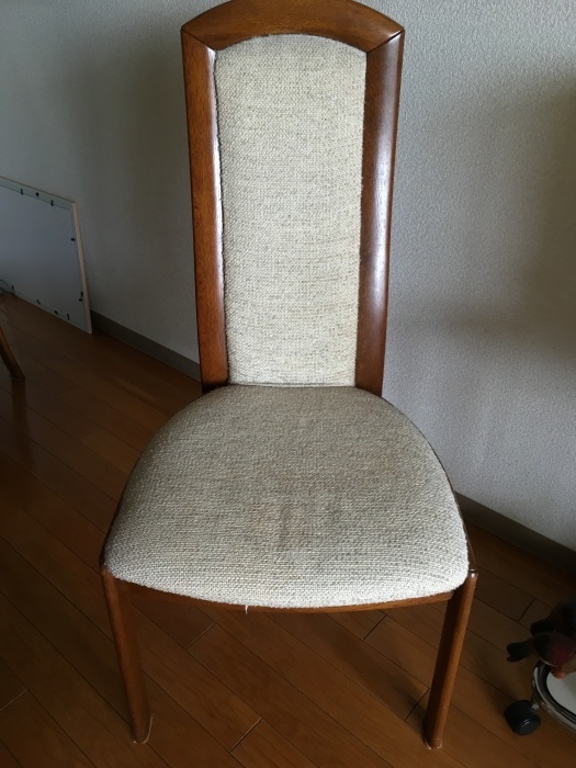 椅子生地張替 サンゲツ 埼玉県上尾市 京屋_e0243413_17180897.jpg