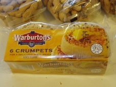 ＜イギリス菓子・レシピ＞ クランペット【Crumpets】_e0038047_22520863.jpg