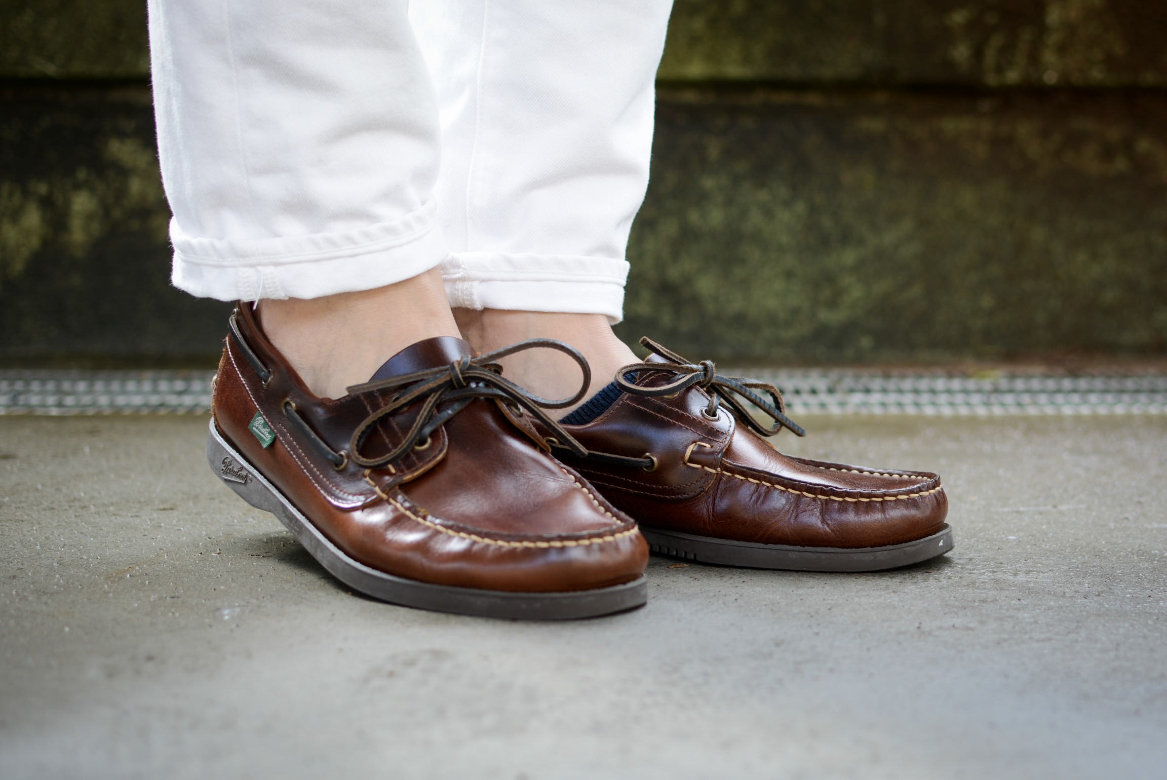 Paraboot デッキシューズ 7 1 2 - 靴10cm付属品付属箱