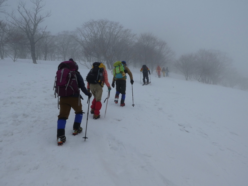 日本二百名山　雪の大日ｹ岳(1,709.0M) に登る_d0170615_19305701.jpg