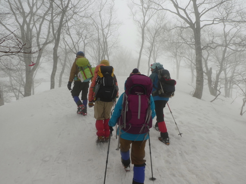 日本二百名山　雪の大日ｹ岳(1,709.0M) に登る_d0170615_19315562.jpg