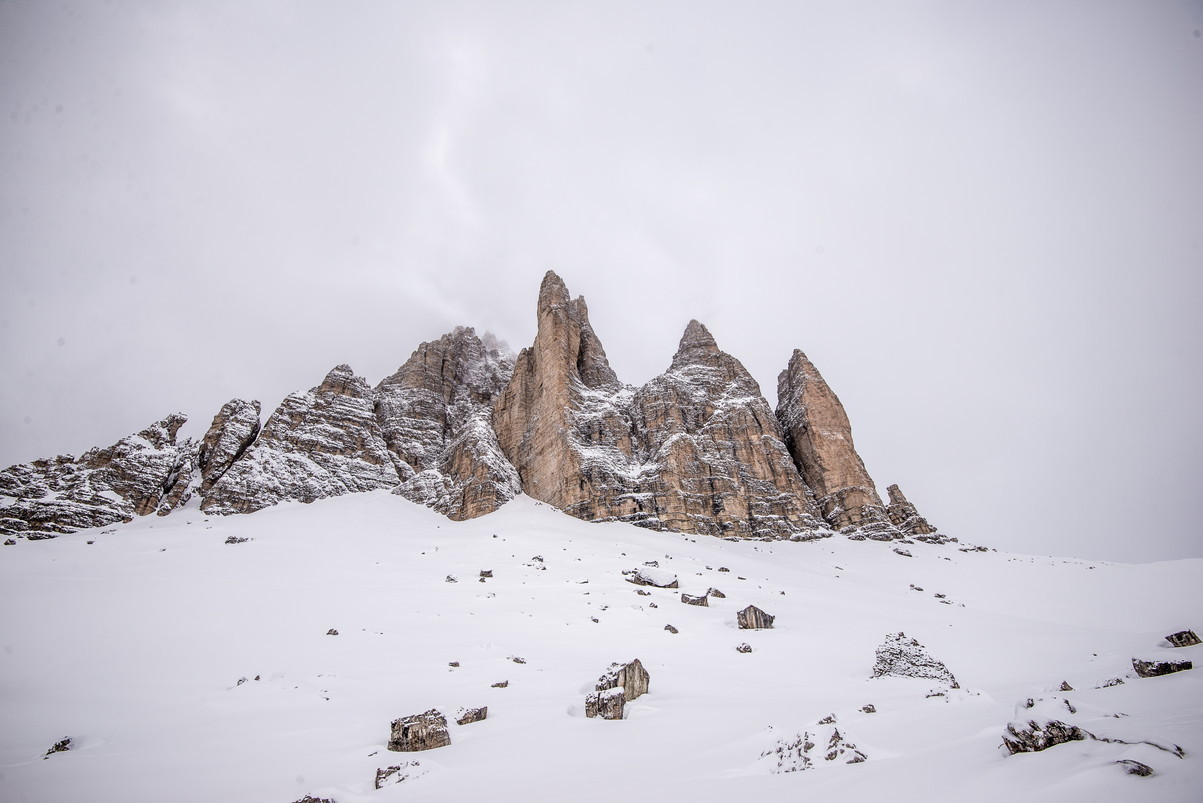 2018年2月 『ドロミテ,トレ・チーメ Tre Cime di Lavaredo, Dolomiti, Italia』_c0219616_10345351.jpg