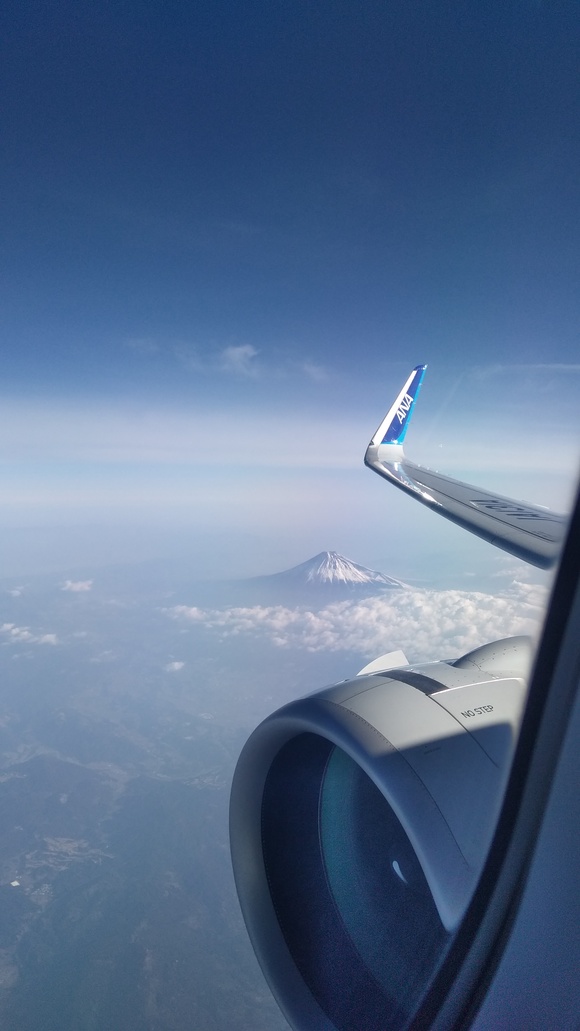 宮崎行きの飛行機で見た富士山(^^♪_b0204930_1039559.jpg