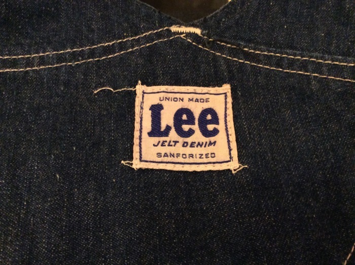 50's Lee 91-SB denim overalls : BUTTON UP clothing