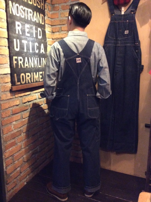 50's Lee 91-SB denim overalls : BUTTON UP clothing