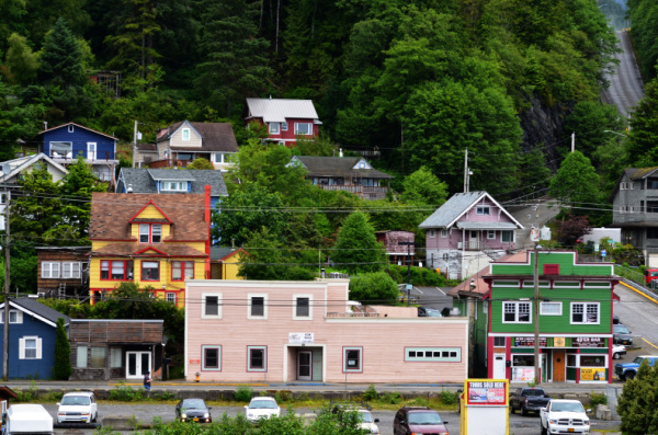 ケチカンの街並み。：ルビープリンセスアラスカクルーズ_f0054556_02004790.jpg