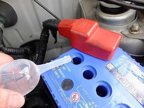 RA1Cプレオ バッテリー カオス・ライト 補水 : 青いそらの下で・・・
