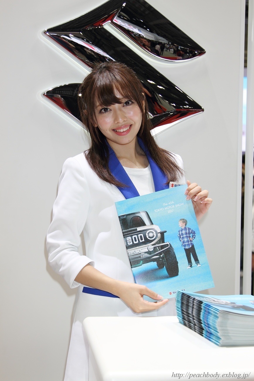 山下沙織 さん スズキ ブース Peach Body 山下沙織 さん スズキ ブース Peach Body