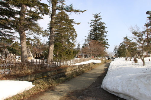 松岬公園からから米沢キャンパスへ、３月 6日・・・２_c0075701_09524806.jpg