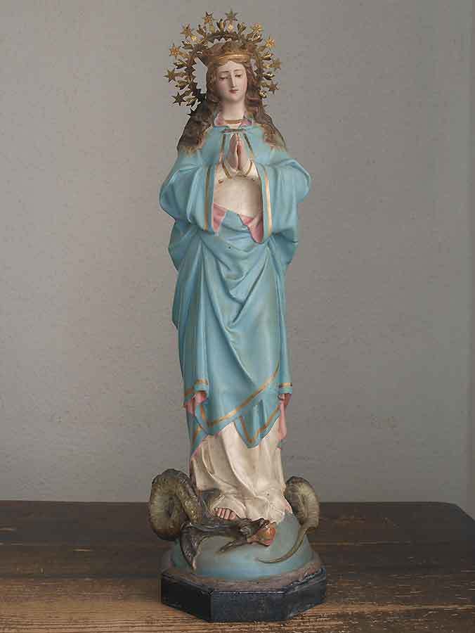 ァミリー ✞メジュゴリエの聖母マリア像＋光輪ライトの通販 by 