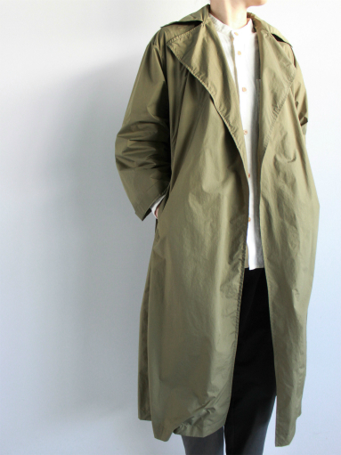 GRANDMA MAMA DAUGHTER　NYLON TRENCH COAT_b0139281_15201620.jpg