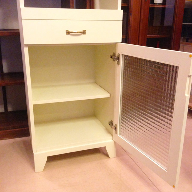 unico U-CUBE（ユーキューブ）　レンジスタンド　ブラウン 人気のunico(ウニコ)のU-CUBE:range stand！！チェッカーガラス