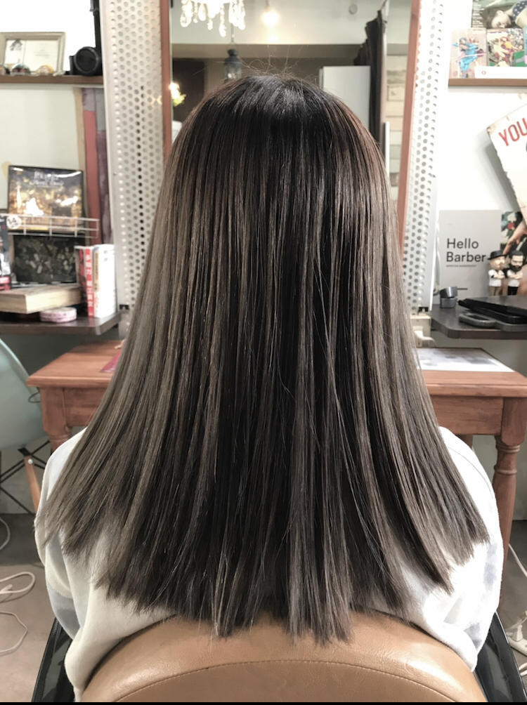 サファイアアッシュ : 空便り 髪にやさしいヘアサロン 髪にやさしい