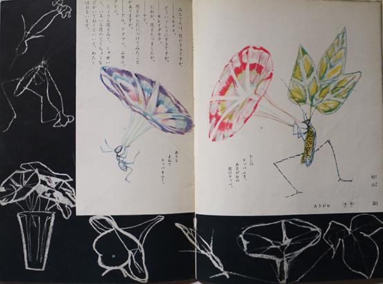世界の絵本 花の画帖 絵・茂田井武/初山滋/三岸節子/他 新潮社