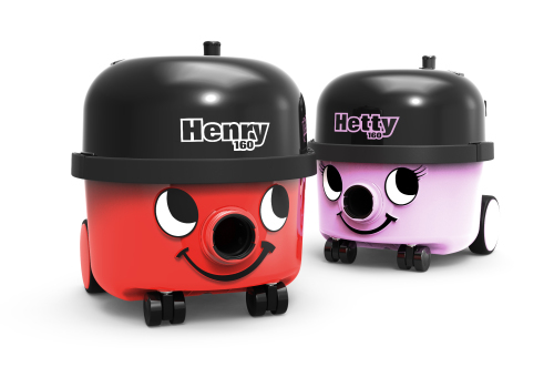 イギリス生まれの可愛い掃除機Henryと彼女Hettyがコンパクトに 