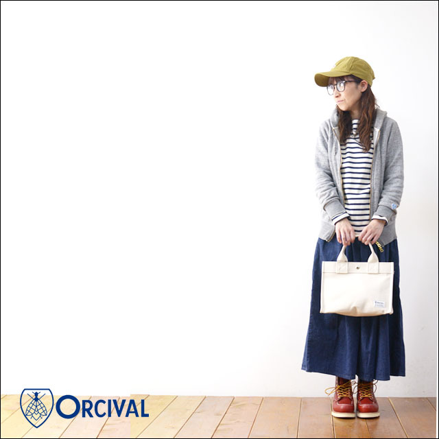 ORCIVAL[オーチバル・オーシバル] 帆布 TOTO SMALL BAG [RC-7138 HVC] ミニトート/スモールトート LADY\'S _f0051306_15410200.jpg