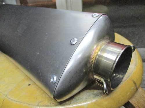 TSRサイレンサー 芯抜き Popular P-pipe muffler] RPM muffler silencer removal and