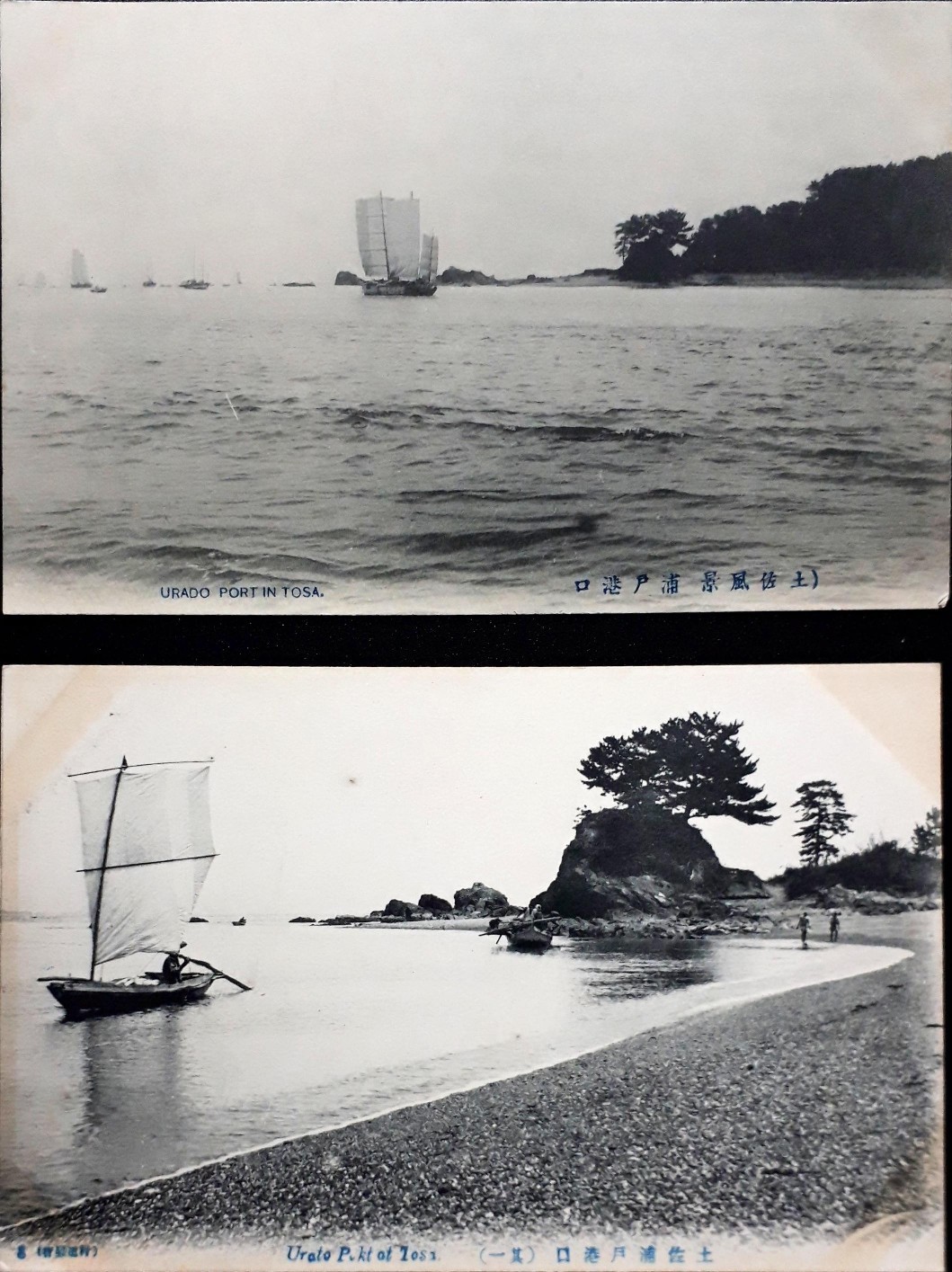【田舎なのに大変化】絵葉書でたどる高知ひとむかし【人工彩色処理】_b0116271_21080185.jpg