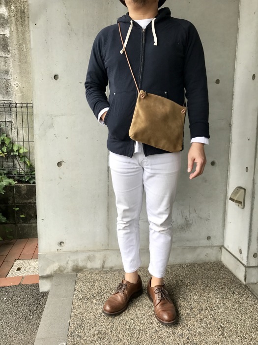 春に◎ Suede Pouch NEW・Main Stream_d0152280_13123158.jpg