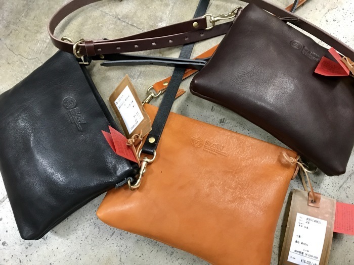 春に◎ Suede Pouch NEW・Main Stream_d0152280_13383579.jpg